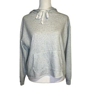Magaschoni light blue dot hooded sweatshirt size M